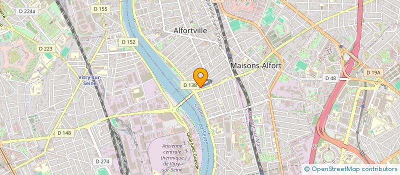 localisation de l'entreprise MADAME KAYKEO VONGKASEM à ALFORTVILLE