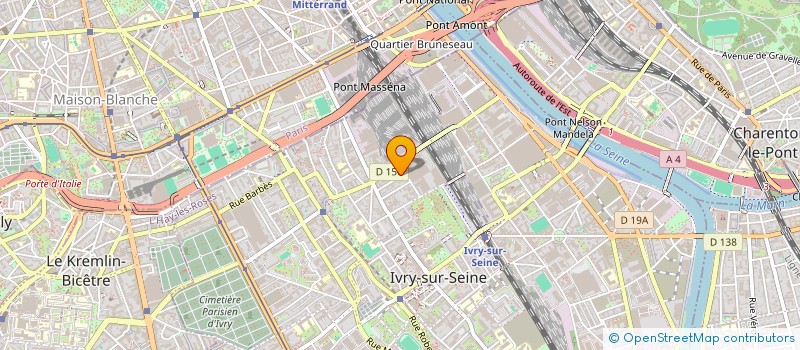 localisation de l'entreprise MADAME KAYLA MCFADDEN  IVRY-SUR-SEINE