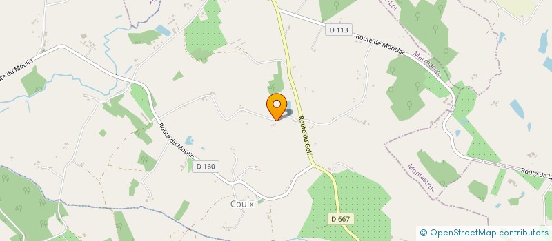 localisation de l'entreprise MADAME KAYLEE HOPCHET  COULX