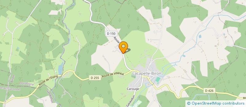 localisation de l'entreprise MADAME KAYLEIGH DENTON  LACAPELLE-BIRON