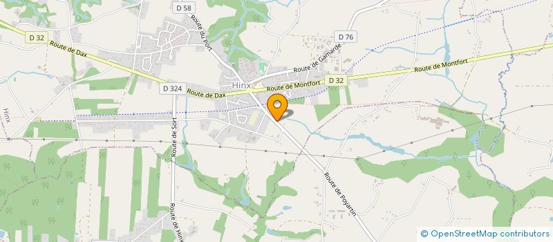 localisation de l'entreprise MADAME KAYLIA DUMONTEIL  HINX