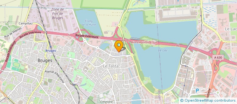 localisation de l'entreprise MADAME KAYLIA SERALINE  BRUGES