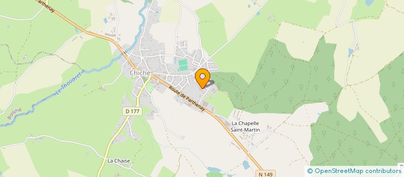 localisation de l'entreprise MADAME KAYLLY-EASY BRILLOUET  CHICHE