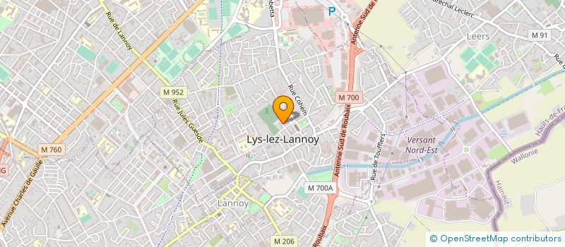 localisation de l'entreprise MADAME KAYNA CAPELLE à LYS-LEZ-LANNOY