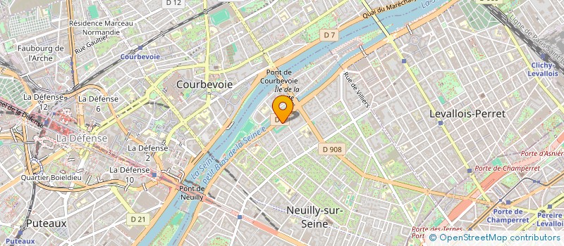 localisation de l'entreprise MADAME KE CHEN à NEUILLY-SUR-SEINE