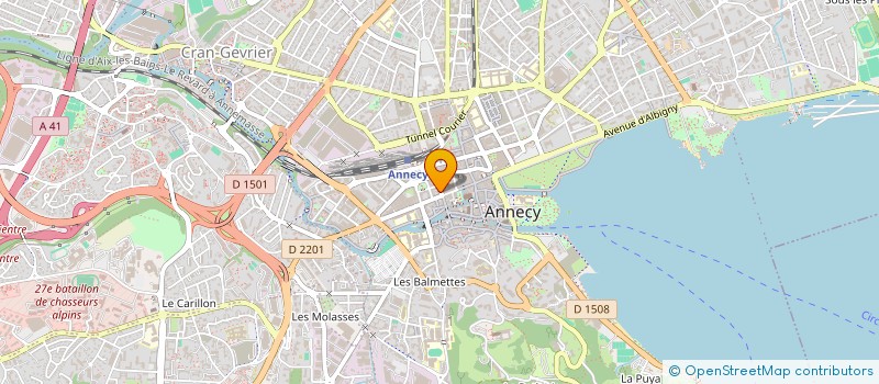 localisation de l'entreprise MADAME KEBA DIABY à ANNECY