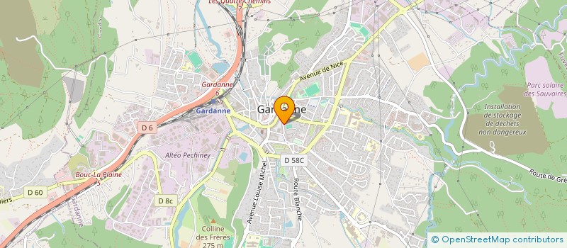 localisation de l'entreprise MADAME KEDIDJA RAMDANI à GARDANNE
