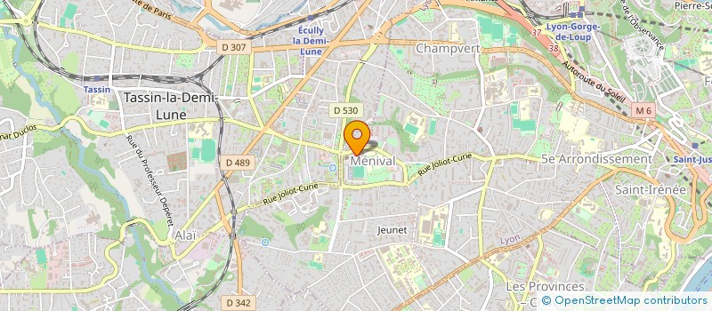 localisation de l'entreprise MADAME KEDJA AHMED HASEN  LYON