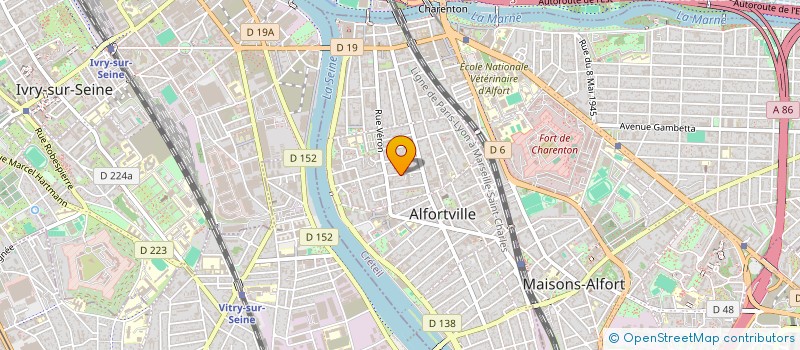 localisation de l'entreprise MADAME KEDMA SOBRINHO DE SOUSA BARBOSA  ALFORTVILLE