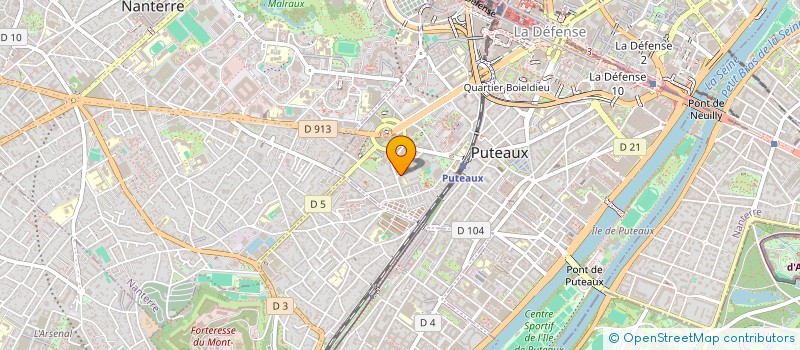 localisation de l'entreprise MADAME KEELIA MEHDIOUI  PUTEAUX