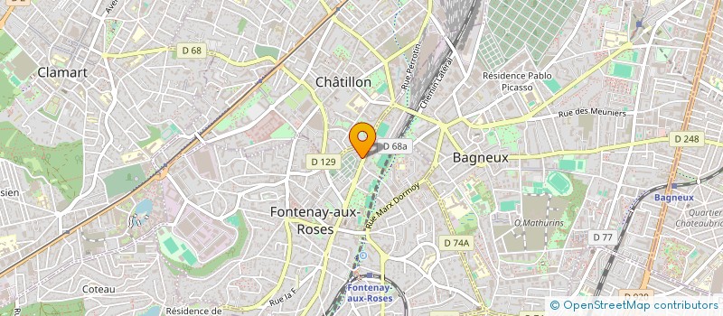 localisation de l'entreprise MADAME KEIGBA AHIPO à FONTENAY-AUX-ROSES