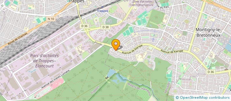 localisation de l'entreprise MADAME KEIKO KIMURA  MONTIGNY-LE-BRETONNEUX