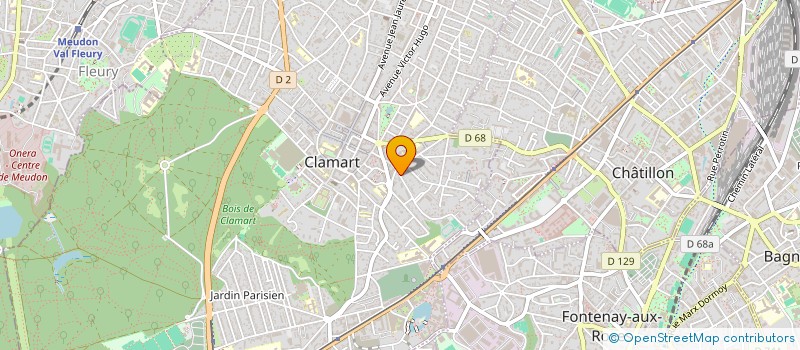 localisation de l'entreprise MADAME KEIKO SAKAMOTO à CLAMART