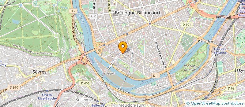 localisation de l'entreprise MADAME KEIKO TANAKA à BOULOGNE-BILLANCOURT