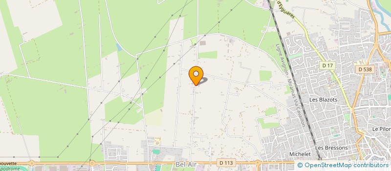 localisation de l'entreprise MADAME KEILA CANDAT  SALON-DE-PROVENCE