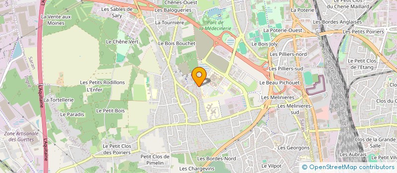localisation de l'entreprise MADAME KEILILA YAHIAOUI à SARAN