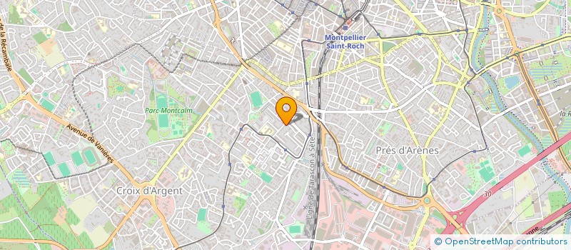localisation de l'entreprise MADAME KEINI LIGUAGUA à MONTPELLIER