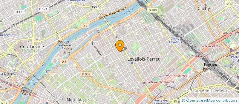 localisation de l'entreprise MADAME KEIRA LYNCH à LEVALLOIS-PERRET