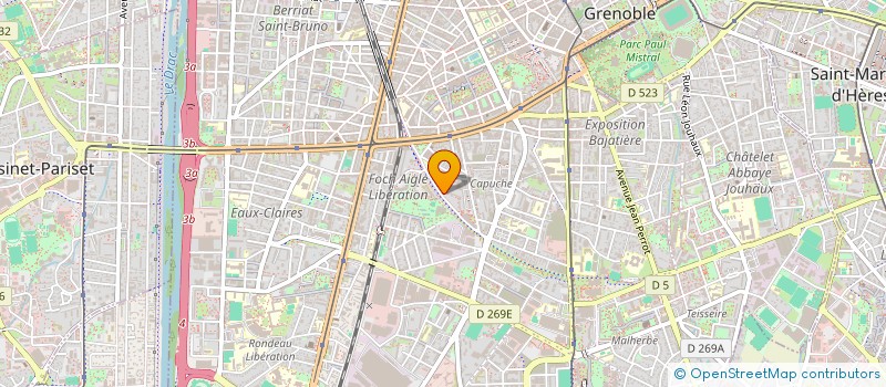 localisation de l'entreprise MADAME KEITA MBALOU  GRENOBLE