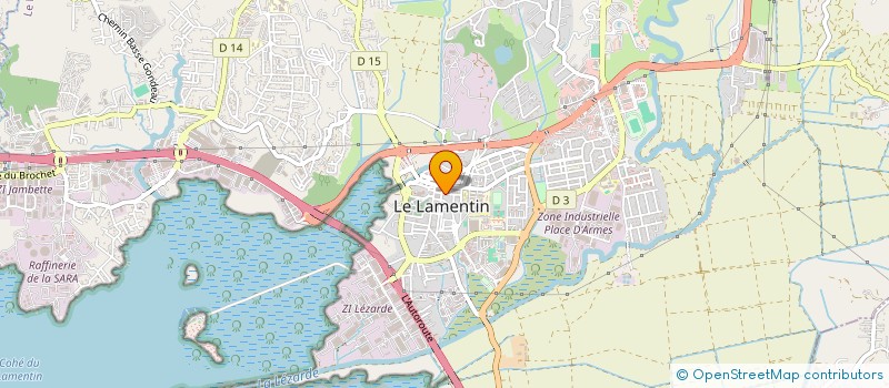 localisation de l'entreprise MADAME KEITHERLYN DENYS  LE LAMENTIN