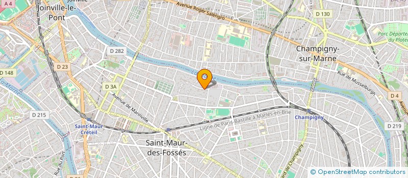 localisation de l'entreprise MADAME KEJIA ZHANG à SAINT-MAUR-DES-FOSSES