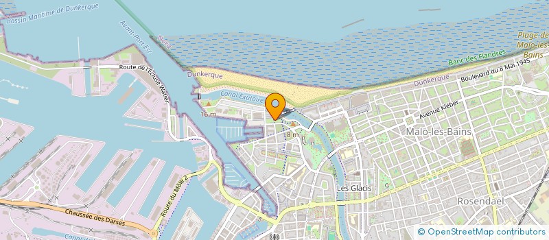 localisation de l'entreprise MADAME KELIA REGNIER à DUNKERQUE