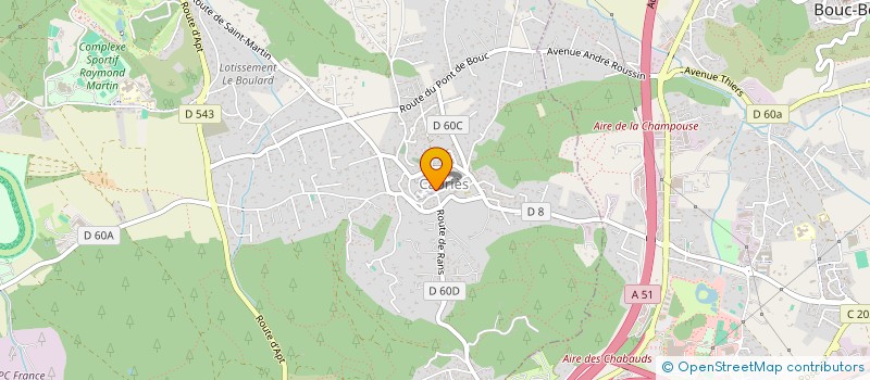 localisation de l'entreprise MADAME KELIA ROCHE  AUBAGNE
