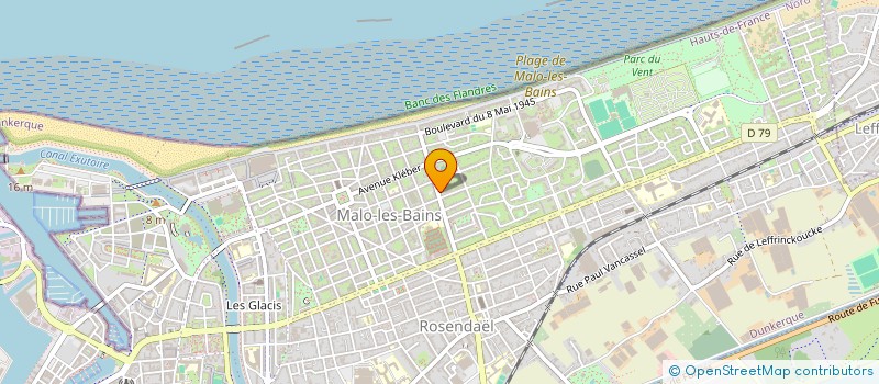 localisation de l'entreprise MADAME KELINE SCHMIDLIN à DUNKERQUE