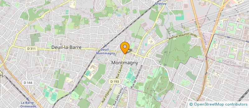 localisation de l'entreprise MADAME KELLI THIARA  MONTMAGNY