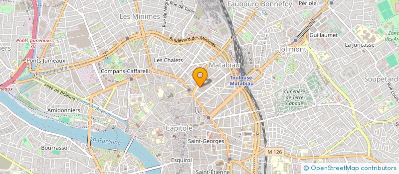 localisation de l'entreprise MADAME KELLIA KEZA  TOULOUSE