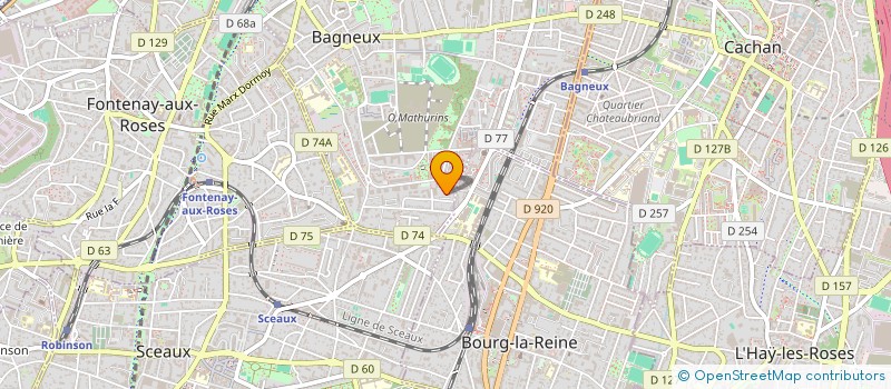 localisation de l'entreprise MADAME KELLIANE TALTCHOU LEUWAT à BAGNEUX