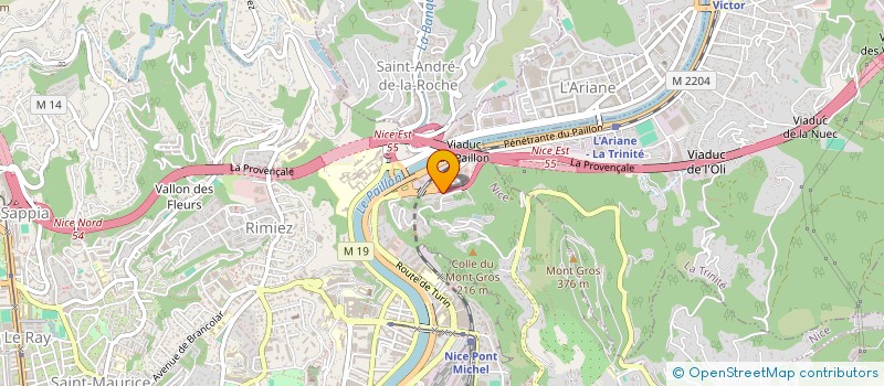 localisation de l'entreprise MADAME KELLY ALQUIER à NICE