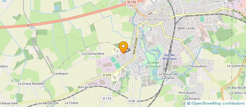 localisation de l'entreprise MADAME KELLY AUCHER à DOL-DE-BRETAGNE