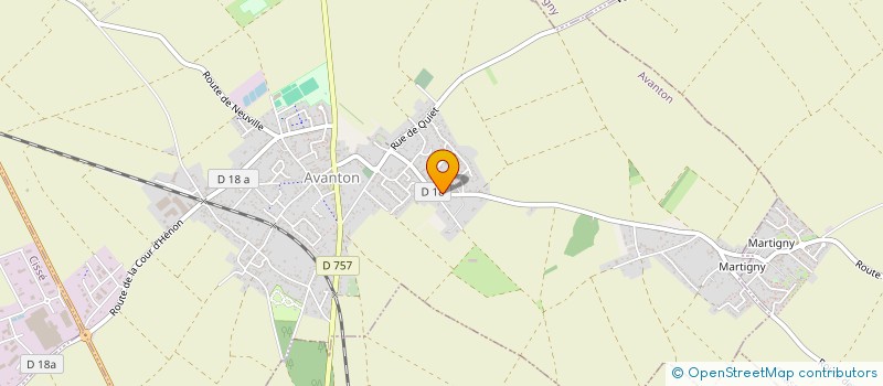 localisation de l'entreprise MADAME KELLY AUGEREAU  AVANTON