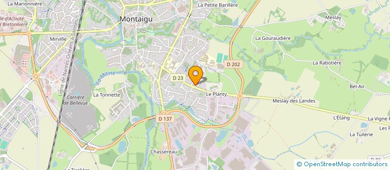 localisation de l'entreprise MADAME KELLY AVERTY à MONTAIGU-VENDEE