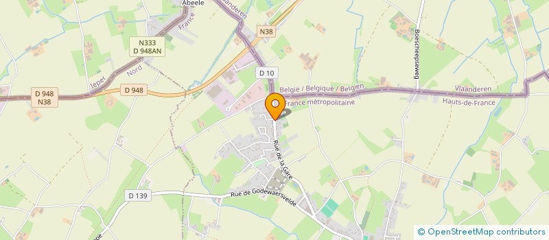 localisation de l'entreprise MADAME KELLY BAILLEUL  BOESCHEPE