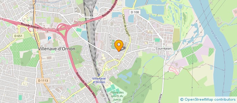 localisation de l'entreprise MADAME KELLY BALDELLI  VILLENAVE-D'ORNON