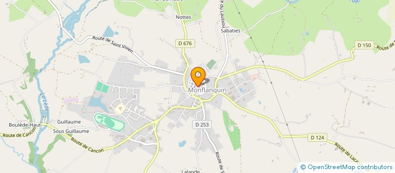 localisation de l'entreprise MADAME KELLY BARREAU  MONFLANQUIN