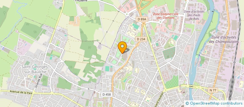 localisation de l'entreprise MADAME KELLY BEATRICE STOOP à AUXERRE