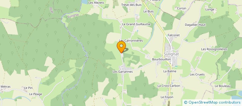 localisation de l'entreprise MADAME KELLY BERGER  SULIGNAT