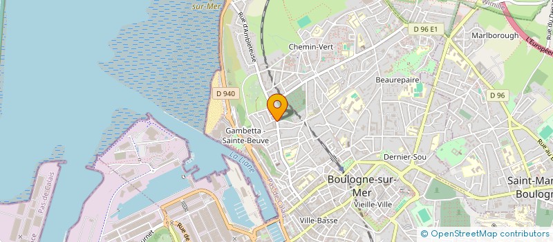 localisation de l'entreprise MADAME KELLY BIET  BOULOGNE-SUR-MER