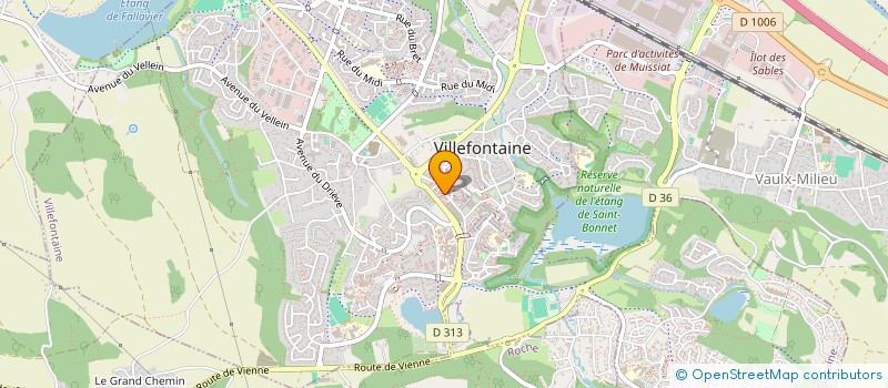 localisation de l'entreprise MADAME KELLY BIROLINI  VILLEFONTAINE