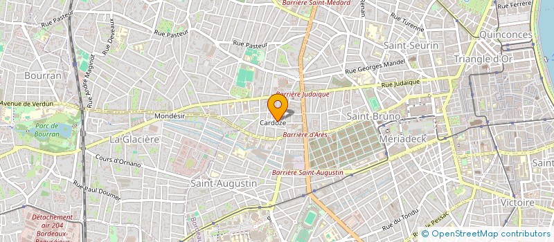 localisation de l'entreprise MADAME KELLY BISSON  BORDEAUX