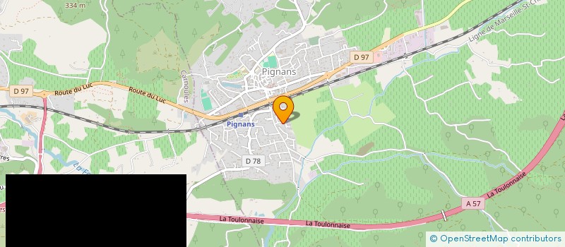 localisation de l'entreprise MADAME KELLY BLANC  PIGNANS