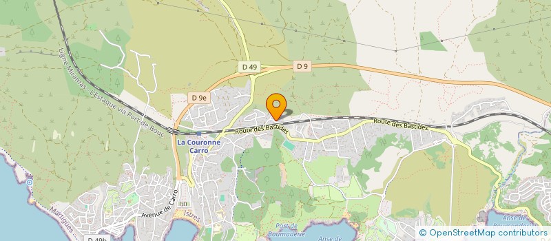 localisation de l'entreprise MADAME KELLY BORDONARO à MARTIGUES