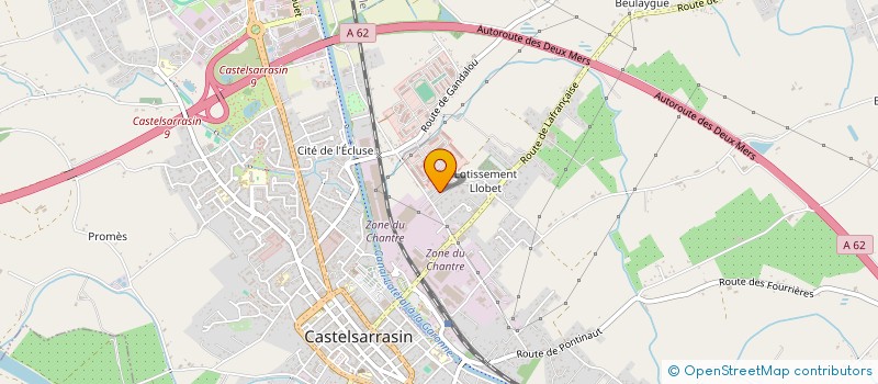 localisation de l'entreprise MADAME KELLY BURET  CASTELSARRASIN