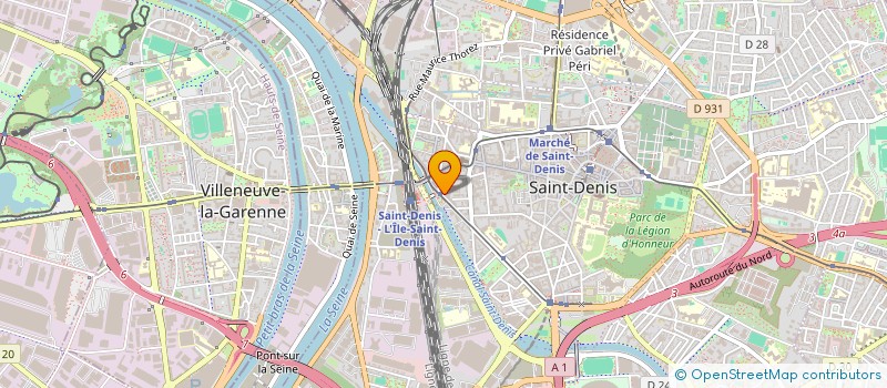 localisation de l'entreprise MADAME KELLY CAMUS  SAINT-DENIS