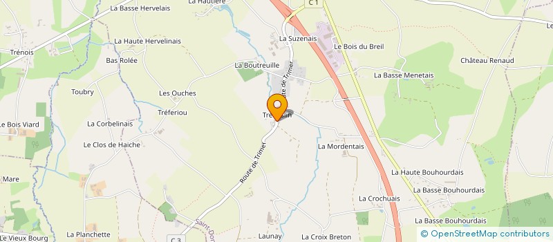 localisation de l'entreprise MADAME KELLY CONFLANT  SAINT-DOMINEUC