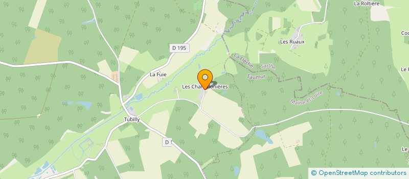 localisation de l'entreprise MADAME KELLY COUET  BAUGE-EN-ANJOU