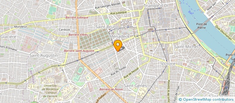 localisation de l'entreprise MADAME KELLY COULET  BORDEAUX